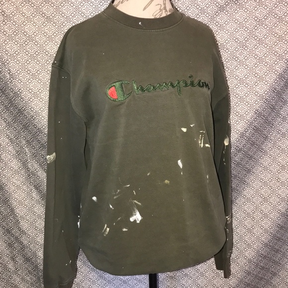 champion distressed hoodie